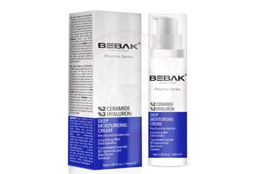 BEBAK %2 CERAMIDE + %3 HYALURON DEEP MOISTURISING CREAM  30 ml şişe