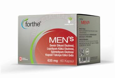 FORTHE MENS TAKVIYE EDICI GIDA  60 kapsül