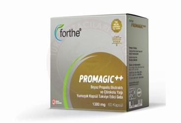 FORTHE PROMAGIC BEYAZ PROPOLIS EKSTRAKTI VE COREKOTU YAGI TAKVIYE EDICI GIDA  60 kapsül