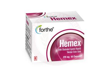 FORTHE HEMEX BITKI EKSTRELERI ICEREN KAPSUL 370 mg 60 kapsül