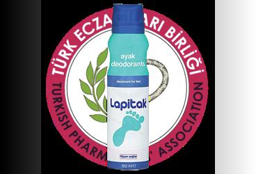 LAPITAK AYAKKABI & CORAP DEODORANTI 150 ML  150 ml şişe