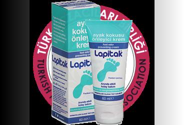 LAPITAK AYAK KOKU KARSITI KREM  60 ml