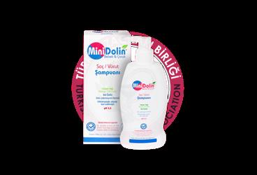 MINIDOLIN BEBEK SAMPUANI  250 ml şişe