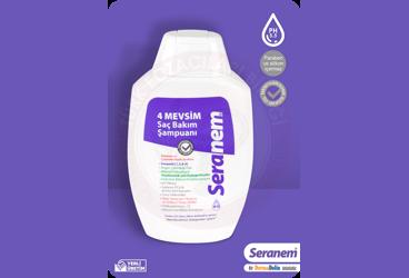 SERANEM 4 MEVSIM SAC BAKIM SAMPUANI  300 ml şişe