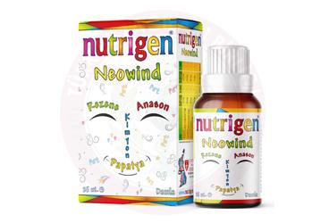 NUTRIGEN NEOWIND REZENE, ANASON, FRENK KIMYONU, MAYIS PAPATYASI YAGLARI, VITAMIN E ICEREN TAKVIYE EDICI GIDA  25 ml şişe