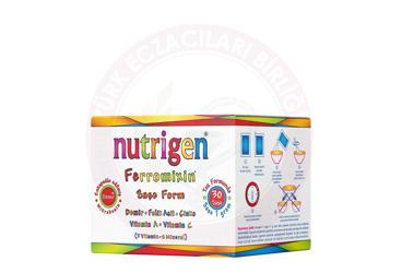 NUTRIGEN FERROMIXIN VITAMIN MINERAL SASE  30 saşe