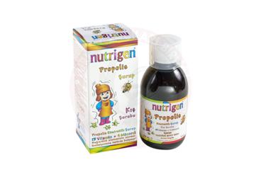 NUTRIGEN PROPOLIS VITAMIN MINERAL BOGURTLENLI SURUP  200 ml şişe