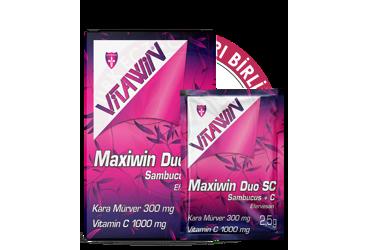 MAXIWIN DUO SC SAMBUCUS + C  20 saşe