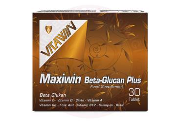 VITAWIN MAXIWIN BETA-GLUCAN PLUS TAKVIYE EDICI GIDA  30 tablet