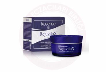 ROSENSE REJUVILOX KIRISIKLIK KARSITI JEL KREM - GECE BAKIM  50 ml