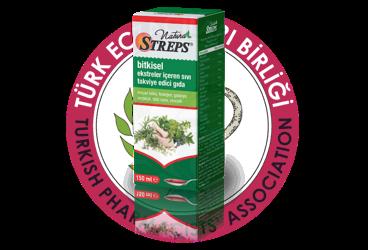 NATURA STREPS BITKISEL EKSTRELER ICEREN SIVI TAKVIYE EDICI GIDA  150 ml şişe