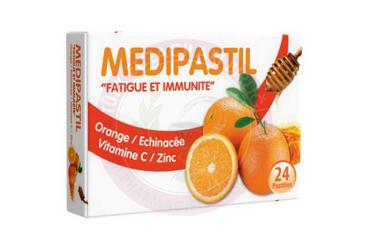 MEDIPASTIL PORTAKAL, EKINEZYA, VITAMIN C, CINKO  24 pastil