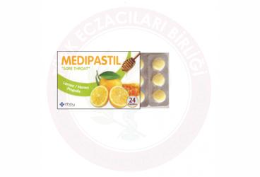 MEDIPASTIL LIMON, BAL, PROPOLIS  24 pastil