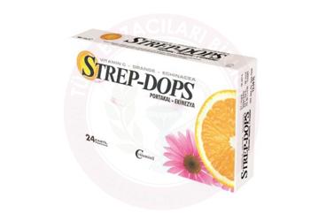 STREP-DROPS PORTAKAL AROMALI, C VITAMINLI & EKINEZYALI PASTIL  24 pastil