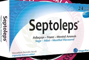 SEPTOLEPS ADACAYI-NANE-MENTOL AROMALI PASTIL  24 pastil