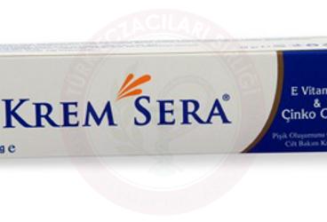 KREM SERA E VITAMINI & CINKO OKSIT ICEREN PISIK ONLEYICI KREM  30 gr tüp