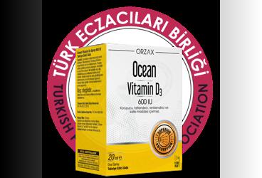 OCEAN VITAMIN D3 SPREY 600 IU 20 ml şişe