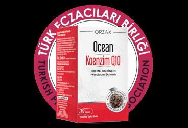 OCEAN KOENZIM Q10 TAKVIYE EDICI GIDA 100 mg 30 kapsül