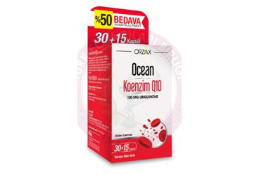 OCEAN KOENZIM Q10 TAKVIYE EDICI GIDA 100 mg 45 kapsül