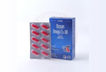 OCEAN OMEGA3&QH BALIK YAGI UBIKINOL TAKVIYE EDICI GIDA  30 kapsül
