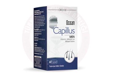 OCEAN CAPILLUS MEN VITAMIN, MINERAL VE BITKISEL EKSTRE ICEREN TAKVIYE EDICI GIDA  60 tablet