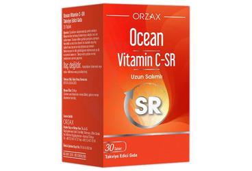 OCEAN VITAMIN C-SR TAKVIYE EDICI GIDA  30 tablet