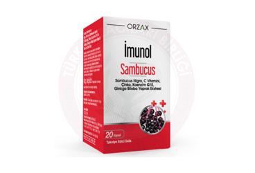 IMUNOL SAMBUCUS TAKVIYE EDICI GIDA  20 kapsül