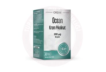OCEAN KROM PIKOLINAT KAPSUL 200 mcg 90 kapsül