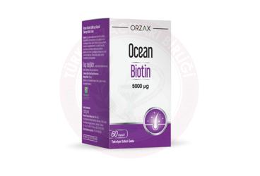 OCEAN BIOTIN KAPSUL 5000 mcg 60 kapsül