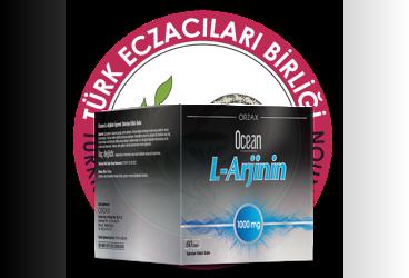 OCEAN L-ARJININ ICEREN SASE TAKVIYE EDICI GIDA  60 saşe