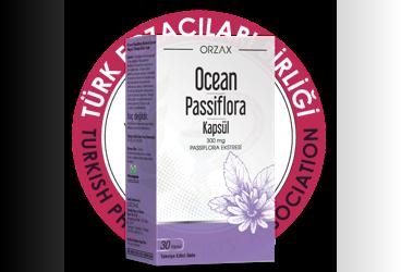 OCEAN PASSIFLORA EKSTRESI ICEREN KAPSUL TAKVIYE EDICI GIDA 300 mg 30 kapsül