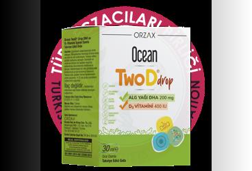 OCEAN TWOD DROP ALG YAGI DHA VE D VITAMINI ICEREN TAKVIYE EDICI  30 ml şişe