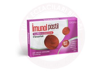 IMUNOL KARAMURVER & CILEK AROMALI PASTIL  12 pastil