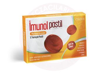 IMUNOL PORTAKAL AROMALI PASTIL  12 pastil