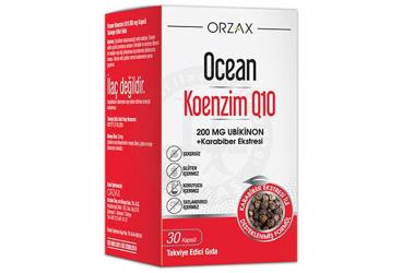 OCEAN KOENZIM Q10 TAKVIYE EDICI GIDA KAPSUL 200 mg 30 kapsül