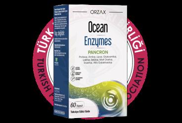 OCEAN ENZYMES PANCRON TAKVIYE EDICI GIDA  60 kapsül