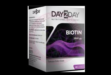 DAY2DAY BIOTIN TAKVIYE EDICI GIDA  60 kapsül