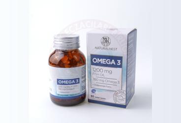 NATURALNEST OMEGA3 BALIK YAGI KAPSUL  60 kapsül