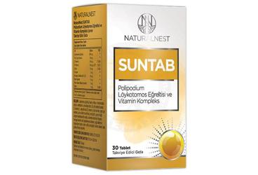 NATURALNEST SUNTAB TABLET POLIPODIUM LOYKOTOMOS EGRELTISI VE VITAMIN KOMPLEKS ICEREN TAKVIYE EDICI GIDA 30 tablet
