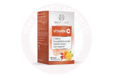 NATURALNEST VITAMIN C KAPSUL TAKVIYE EDICI GIDA 500 mg 60 kapsül