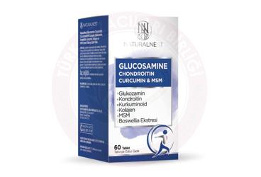 NATURALNEST GLUCOSAMINE CHONDROITIN CURCUMIN & MSM ICEREN TAKVIYE EDICI GIDA  60 tablet