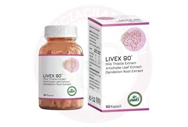 LIVEX 90 KAPSUL TAKVIYE EDICI GIDA  90 kapsül