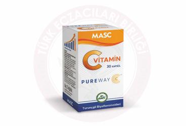 MASC PUREWAY C VITAMINI KAPSUL  30 kapsül