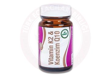 ANTI VITAMIN K2 VE KOENZIM Q10 ICEREN TAKVIYE EDICI GIDA  30 kapsül