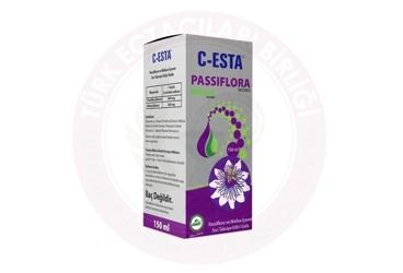 C-ESTA PASSIFLORA VE MELISA ICEREN SIVI TAKVIYE EDICI GIDA  150 ml şişe