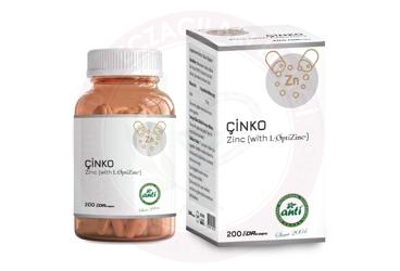 ANTI CINKO ICEREN KAPSUL TAKVIYE EDICI GIDA  200 kapsül