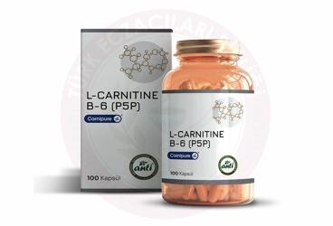 ANTI L-CARNITIN VE B6-(P5P) ICEREN TAKVIYE EDICI GIDA  100 kapsül