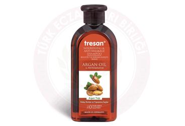 TRESAN ARGAN YAGI KOLAY KIRILAN VE YIPRANMIS SACLAR ICIN SAMPUAN  300 ml şişe
