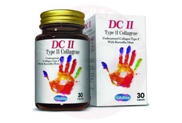 VITALLDAY DC II TYPE II COLLAGENE UNDENATURED COLLAGEN TYPE 2 WITH BOSWELLIA MSM  30 kapsül