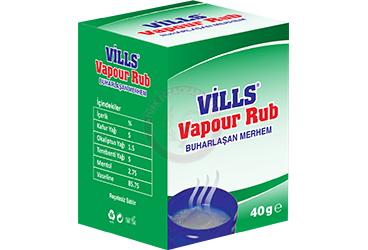 VILLS VAPOUR RUB BUHARLASAN MERHEM  40 g kavanoz